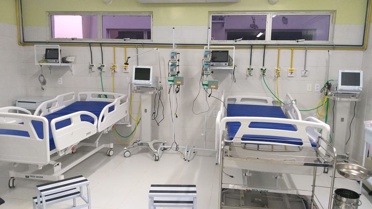 Hospital de Bom Jesus implanta nove leitos de UTI.