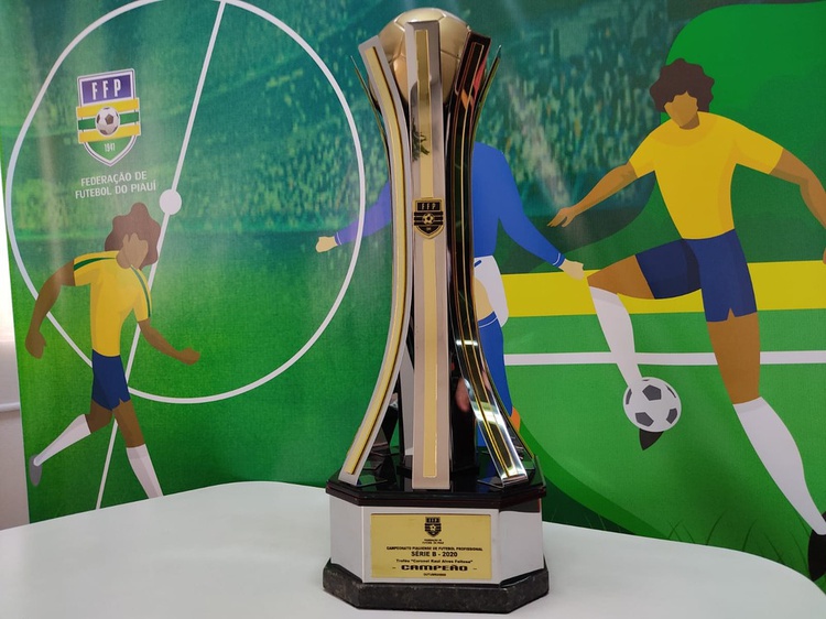 Taça do Campeonato Piauiense Série B será exposta neste sábado.