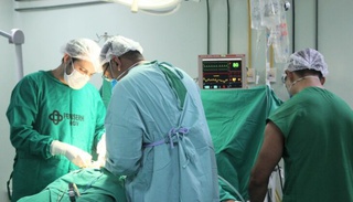 Transplantes são realizados no Hospital Getúlio Vargas.