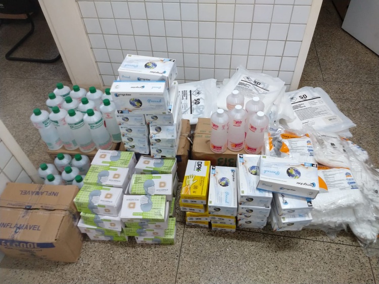 IFPI doou grande quantia de materiais para unidades de saúde de todo o Piauí.