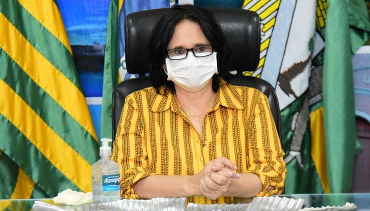 Damares Alves, ministra da Mulher, da Família e dos Direitos Humanos.