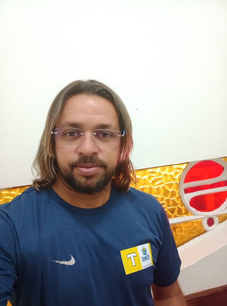 Júnior Bocão, presidente da Liga Florianense de Futebol.
