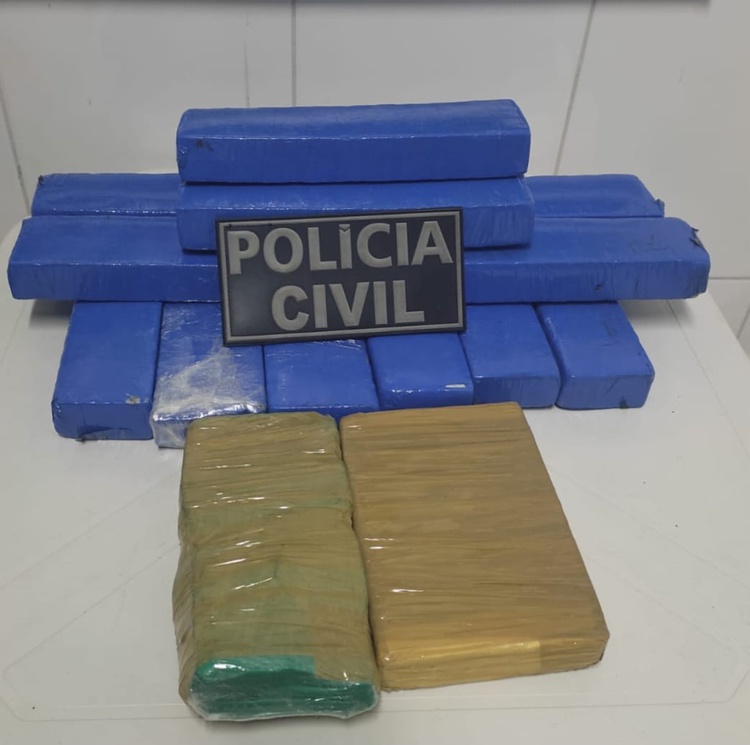Polícia Civil realiza prisão em flagrante e apreende 13kg de drogas em São Raimundo Nonato.